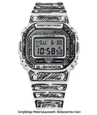 G-SHOCK Herren - Armbanduhr Casio x Joshua Vides DW-5600JV-7ER