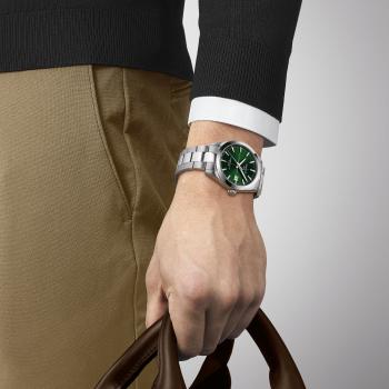 TISSOT Herren - Armbanduhr GENTLEMAN POWERMATIC 80 SILICIUM Automatik T1274071109101wrist