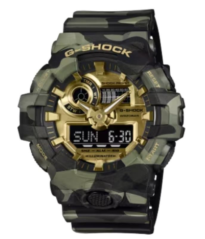 G-SHOCH Herren - Armbanduhr GA-700CMG-3AER