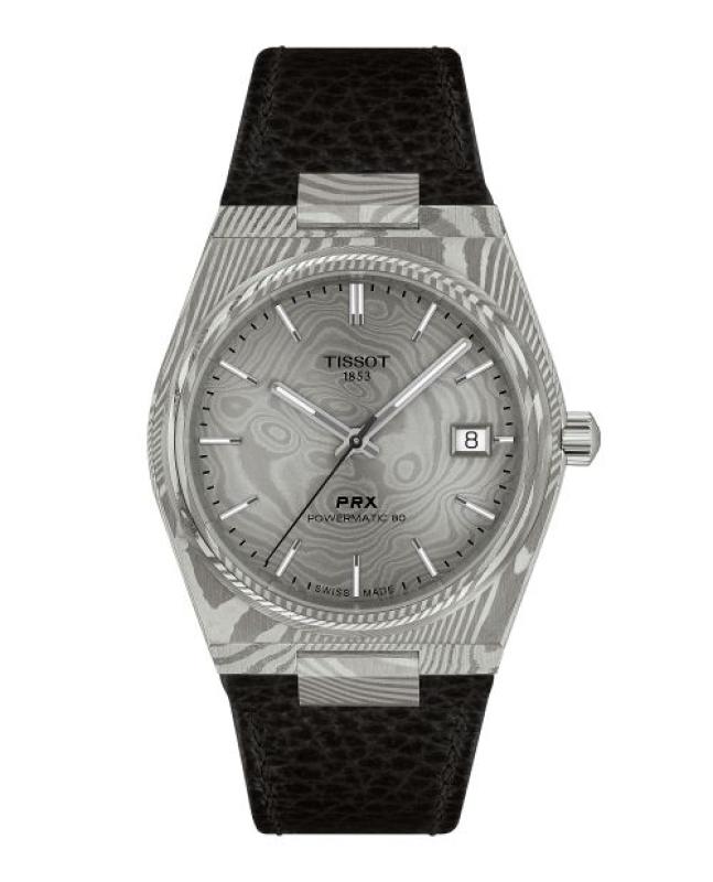 TISSOT PRX Damaszenerstahl Herren - Armbanduhr T137.807.96.081.00