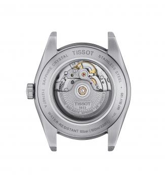 TISSOT Herren - Armbanduhr GENTLEMAN POWERMATIC 80 SILICIUM Automatik T1274071104100back
