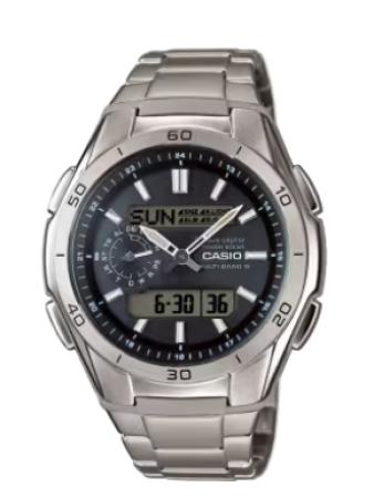 CASIO Herren - Armbanduhr Funk Solar WVA-M650TD-1AER