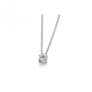 Breuning Brillantcollier 6er Krappe weiß