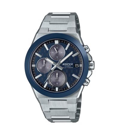 EDIFICE Herren - Armbanduhr Solar Chronograph EFS-s650D-2AEF