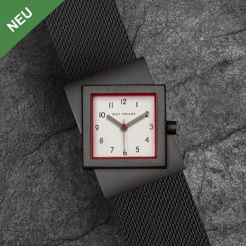 ROLF CREMER Damen - Armbanduhr TURN-S 507711-M MESH Schwarz