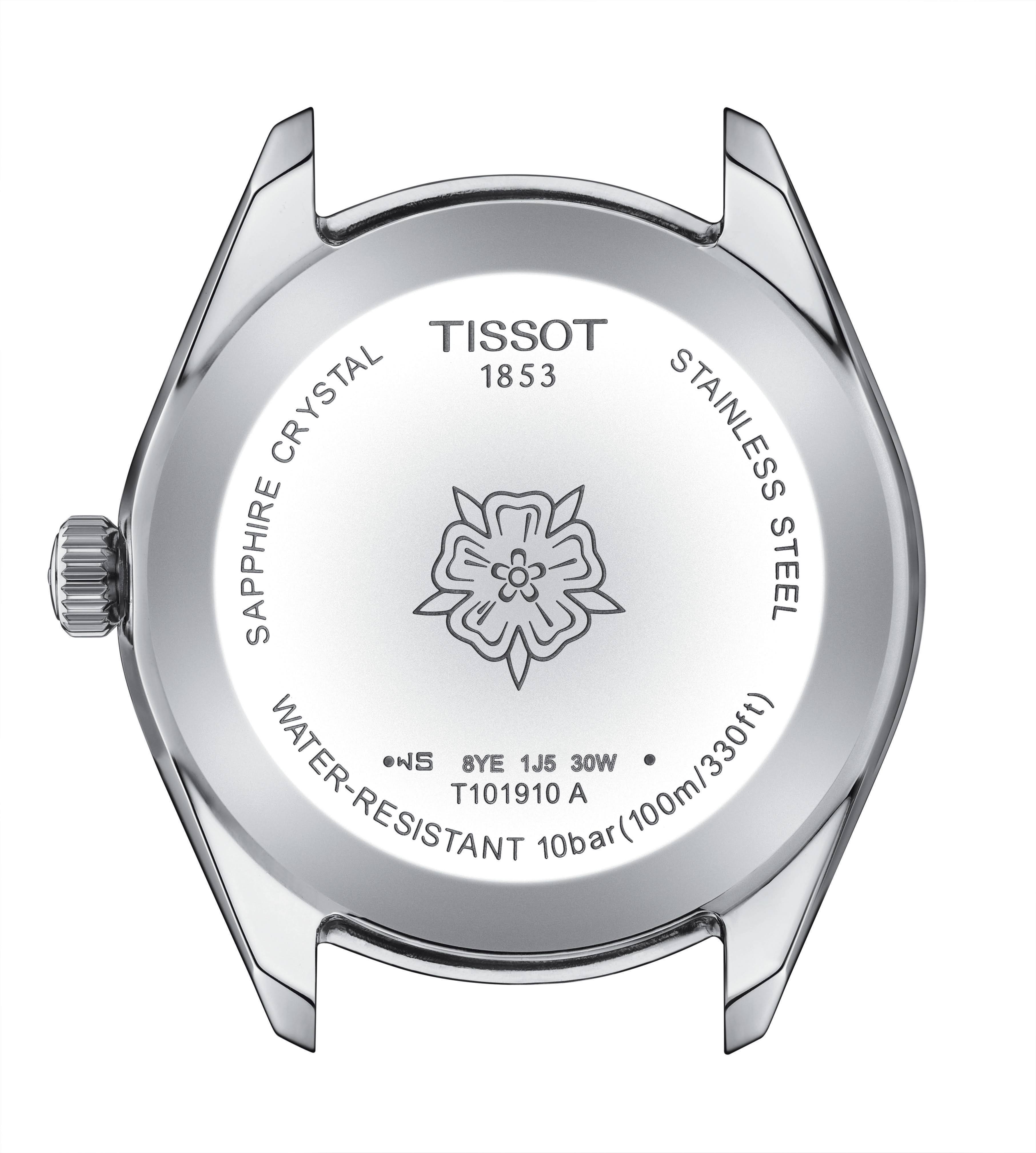 TISSOT Damen Armbanduhr PR 100 SPORT CHIC T1019101103600