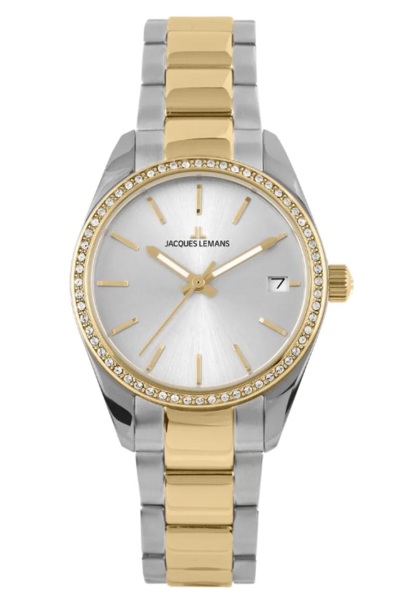 JACQUES LEMANS Damen - Armbanduhr 1-2085.1F