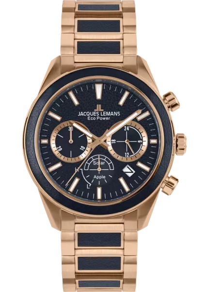 JACQUES LEMANS Herren - Armbanduhr Solar 1-2115H