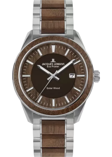 JACQUES LEMANS Herren - Armbanduhr Solar 1-2116H