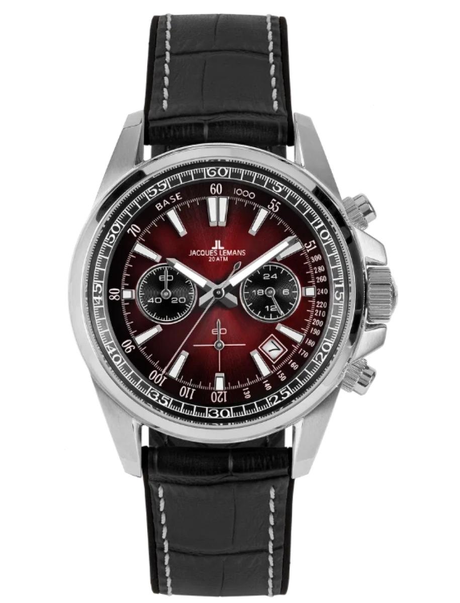 JACQUES LEMANS Herren - Armbanduhr 1-2117ZP