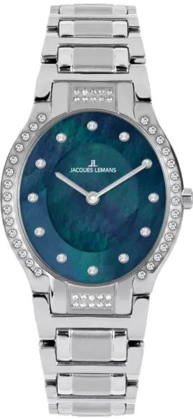 JACQUES LEMANS Damen - Armbanduhr 1-2156A