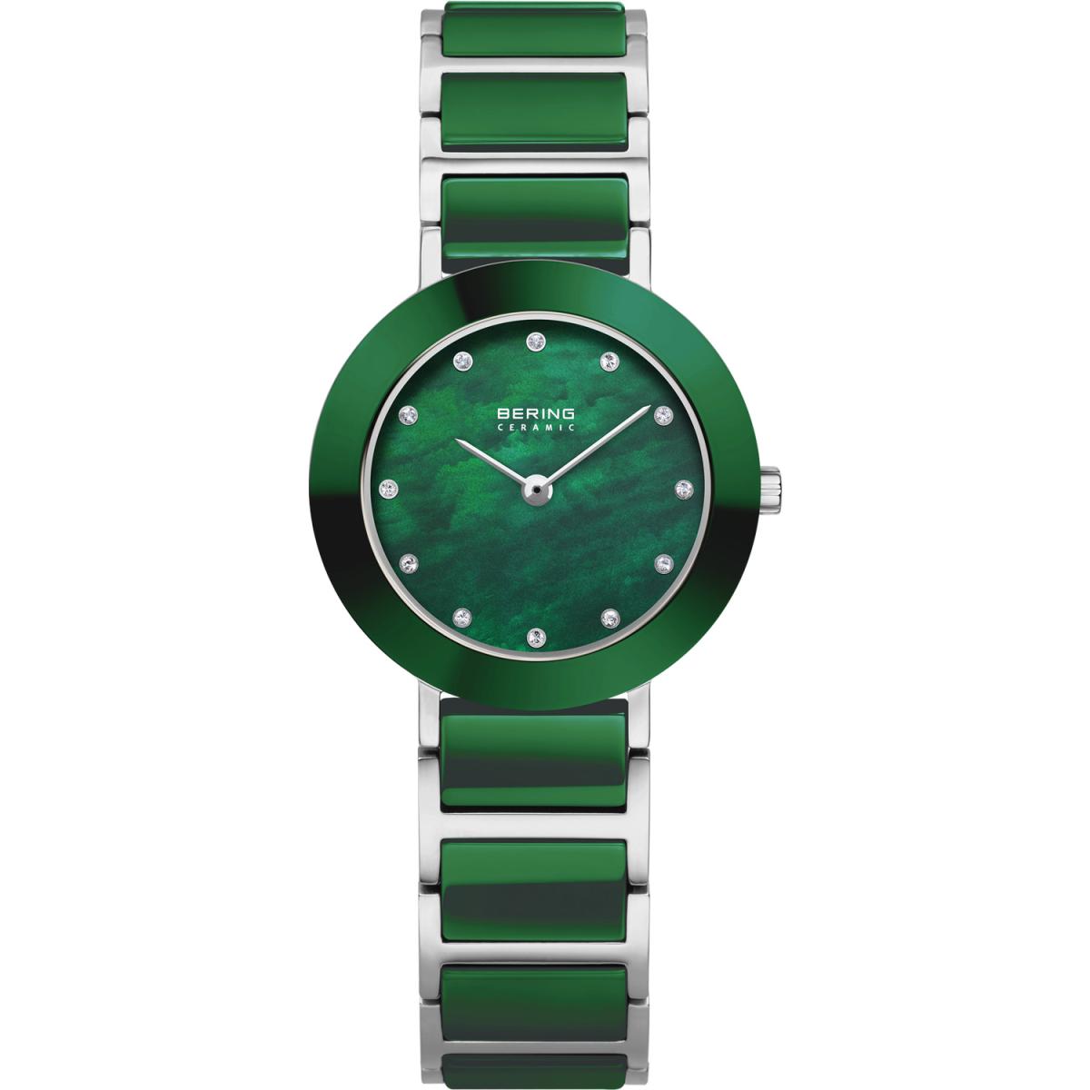 BERING Damen - Armbanduhr Ceramic 11429-708