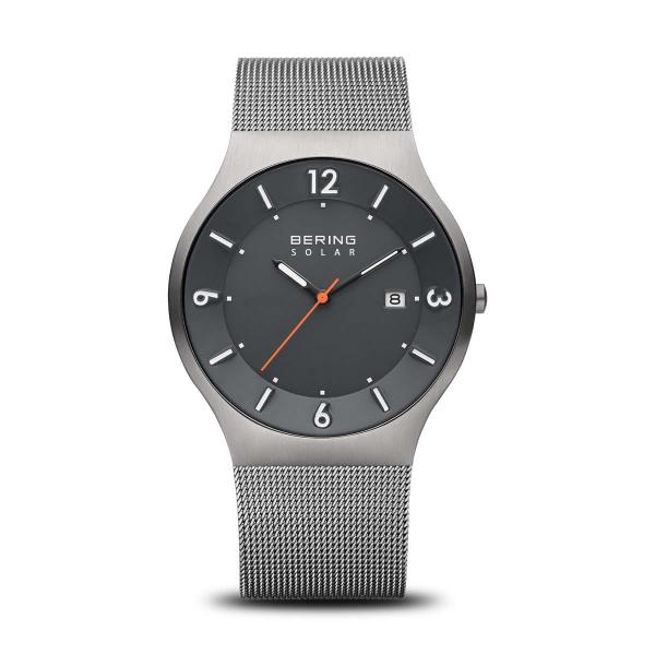 BERING Herren - Armbanduhr Solar 14440-077