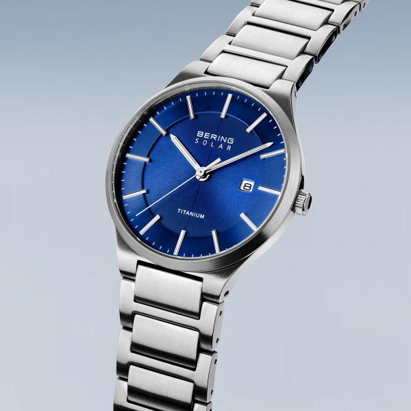 BERING Herren - Armbanduhr Solar 15239-777