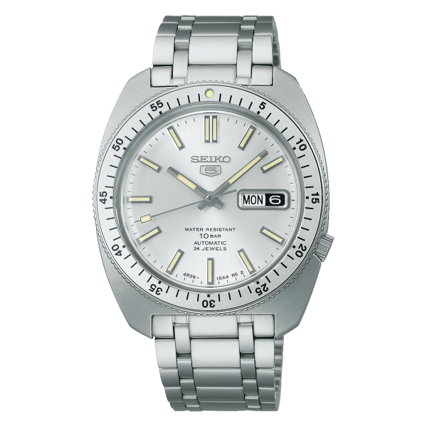 SEIKO Herren - Armbanduhr Automatik SEIKO5 SPORT Heritage Design Re-creation Limited Edition SRPL91