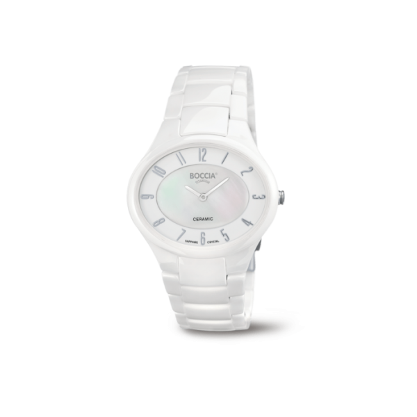 BOCCIA Damen - Armbanduhr Ceramic 3216-01