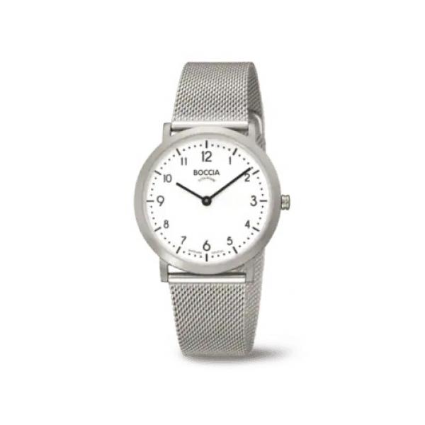 BOCCIA Damen - Armbanduhr Slim 3335-03