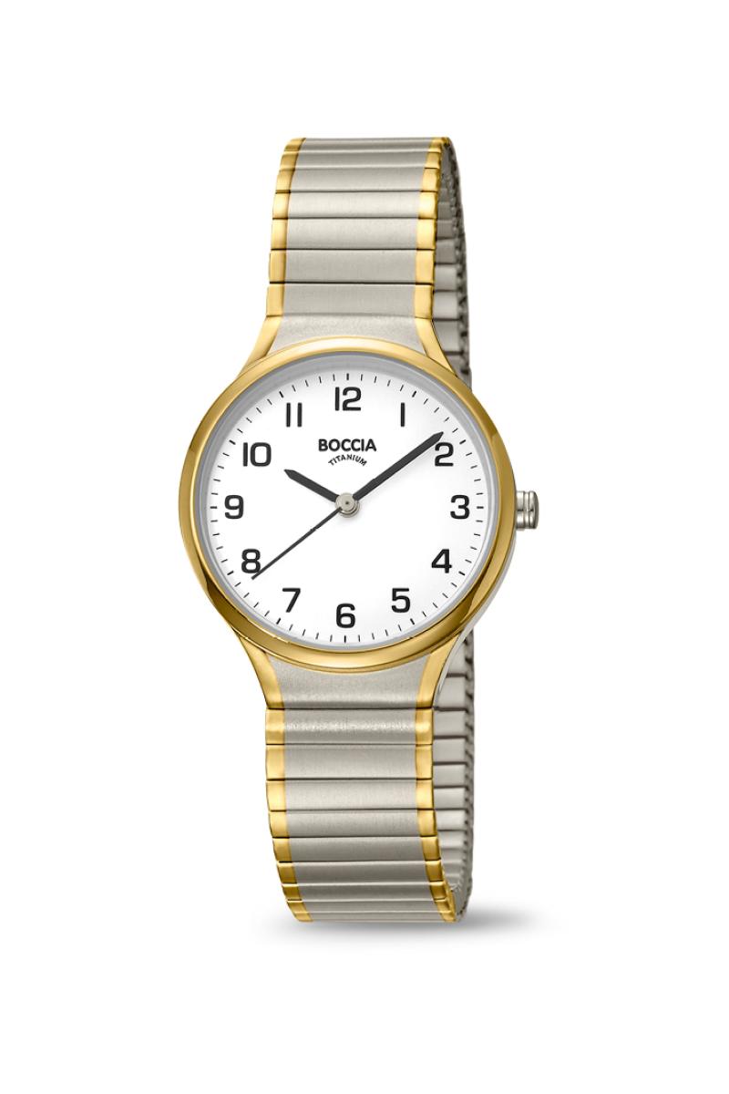 BOCCIA Damen - Armbanduhr Classic 3342-10