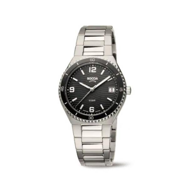 BOCCIA Damen - Armbanduhr Ceramic 3367-03