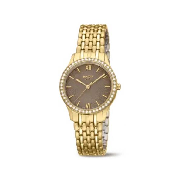 BOCCIA Damen - Armbanduhr Trend 3376-03