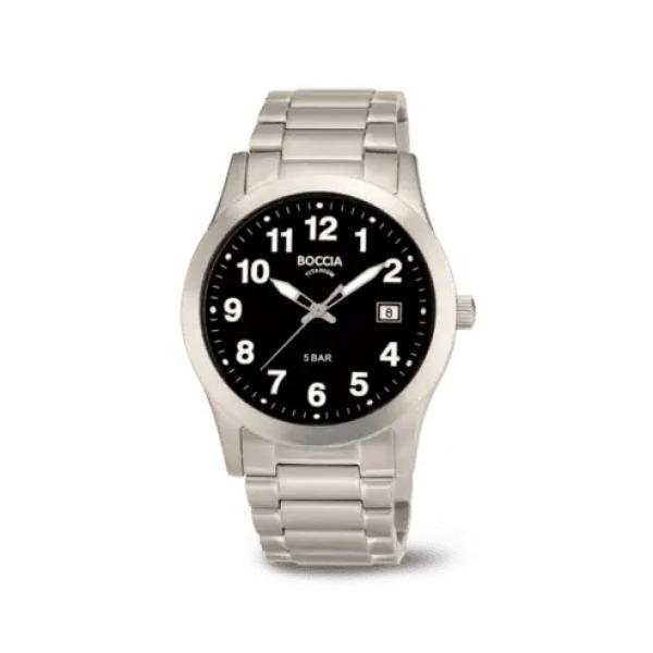 BOCCIA Herren - Armbanduhr Classic 3619-03