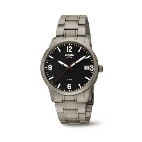 BOCCIA Herren - Armbanduhr Sport 3650-03