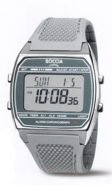 BOCCIA Herren - Armbanduhr 3738-01