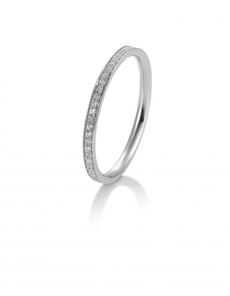 Breuning Brillant Memoire Ring weiß