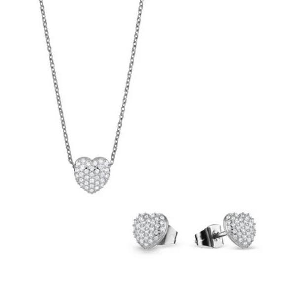 BERING Damen - Schmuckset 468-768-Silber