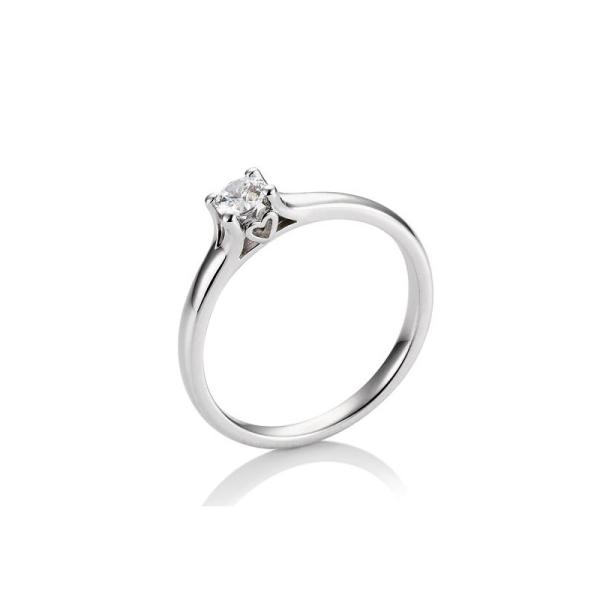 BREUNING Brillant - Verlobungsring 4er-Krappenfassung Herz 0,25ct 41057210