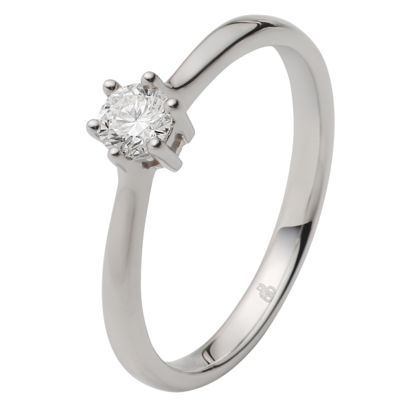 Silber Brillant 0,25ct 6er-Krappenfassung 5100016