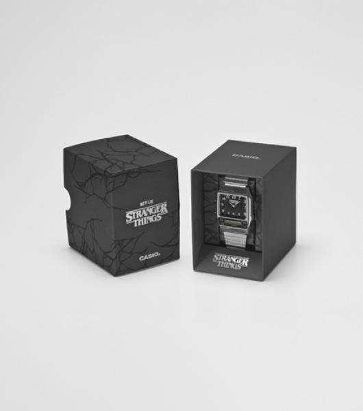 CASIO Unisex - Armbanduhr AQ-800EST-1A G-SHOCK x STRANGER THINGS