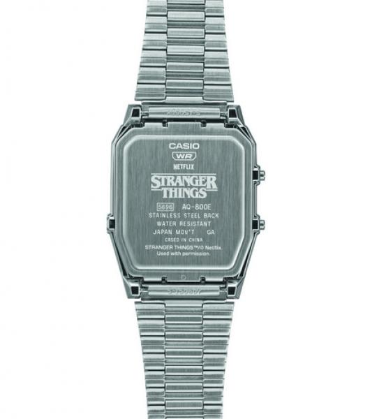 CASIO Unisex - Armbanduhr AQ-800EST-1A G-SHOCK x STRANGER THINGS