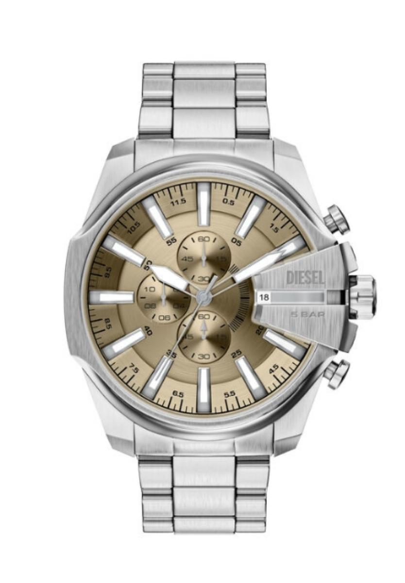 DIESEL Herren - Armbanduhr ChronographMega Chief Slim DZ4702