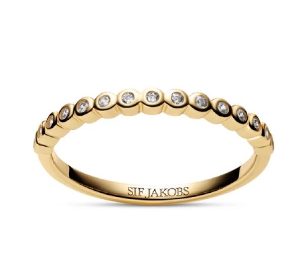 SIF JAKOBS Damen - Ring SARZANA SJ-R2750-CZ-YG #48