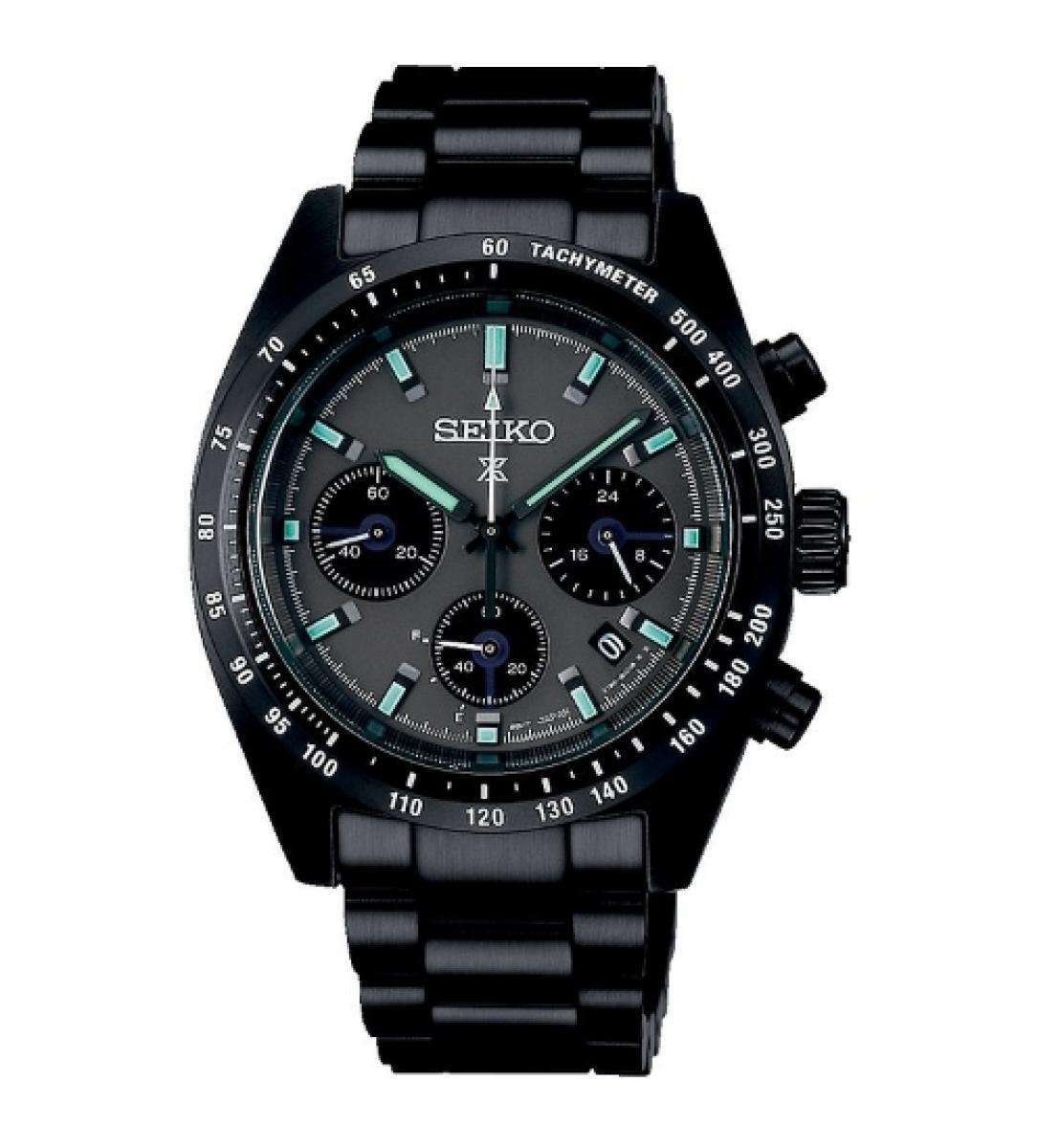 SEIKO Herren - Armbanduhr Solar PROSPEX SPEEDTIMER SSC917P1