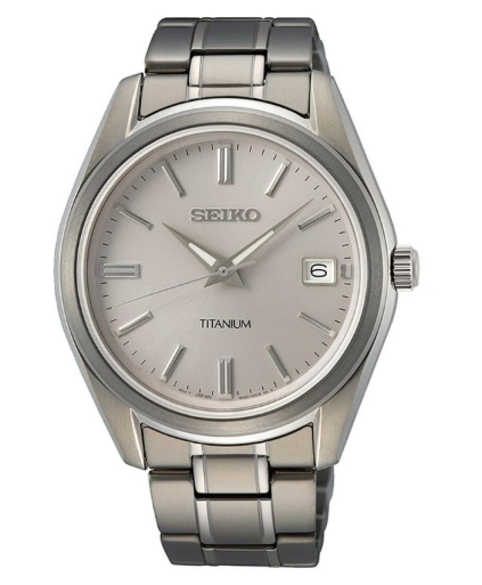 SEIKO Herren - Armbanduhr Titan SUR369P1