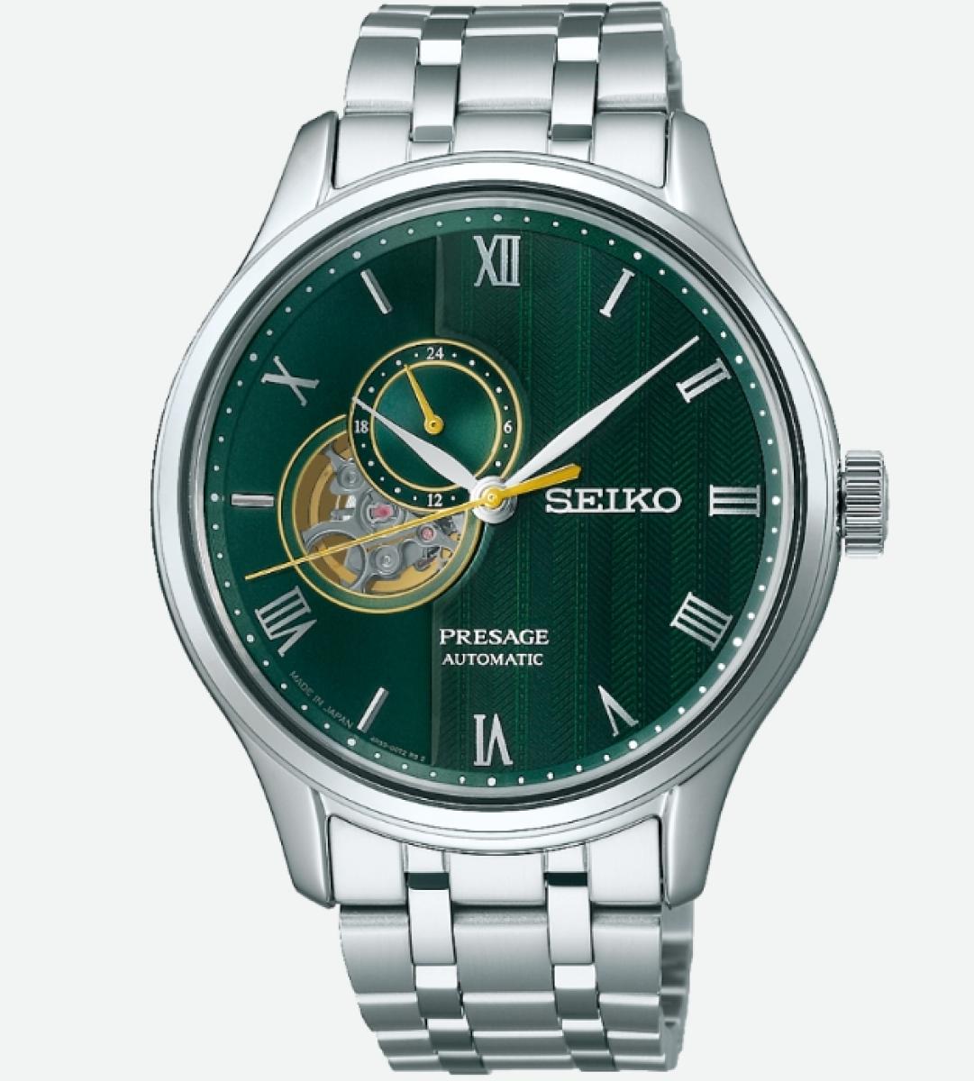 SEIKO Herren - Armbanduhr Automatik PRESAGE JAPANESE GARDEN SSA463J1