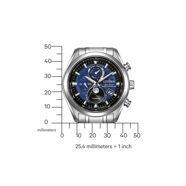 CITIZEN Herren - Armbanduhr ECO-DRIVE Funk Chronograph BY1010-81L