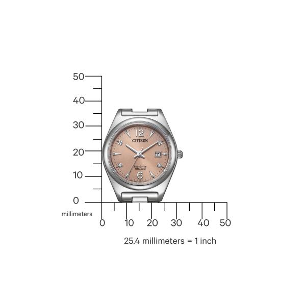 CITIZEN Damen - Armbanduhr ECO-DRIVE Super Titanium ™ EW2601-81Z