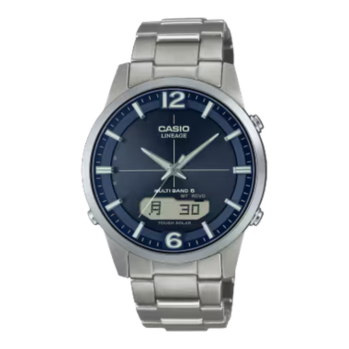 CASIO Herren - Armbanduhr Funk Solar LCW-M170TD-2AER