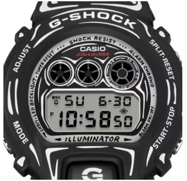G-SHOCK Herren - Armbanduhr Casio x Joshua Vides DW-6900JV-1ER