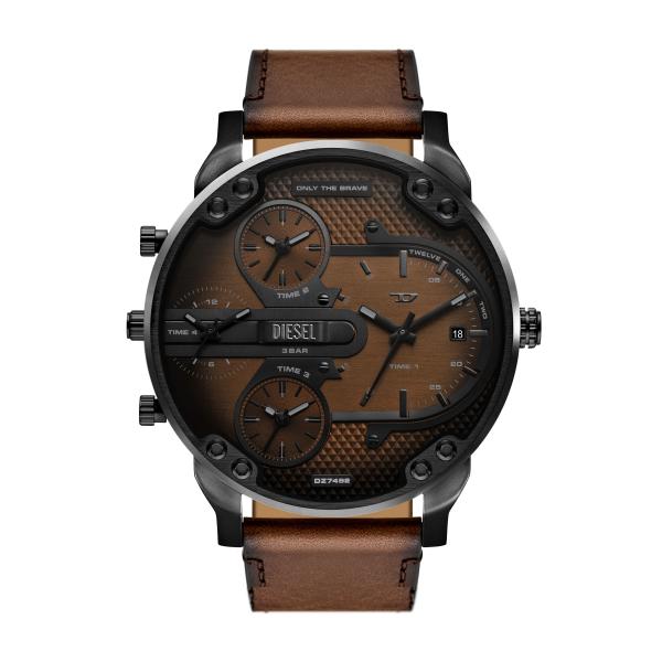 DIESEL Herren - Armbanduhr Mr. Daddy Slim DZ7492