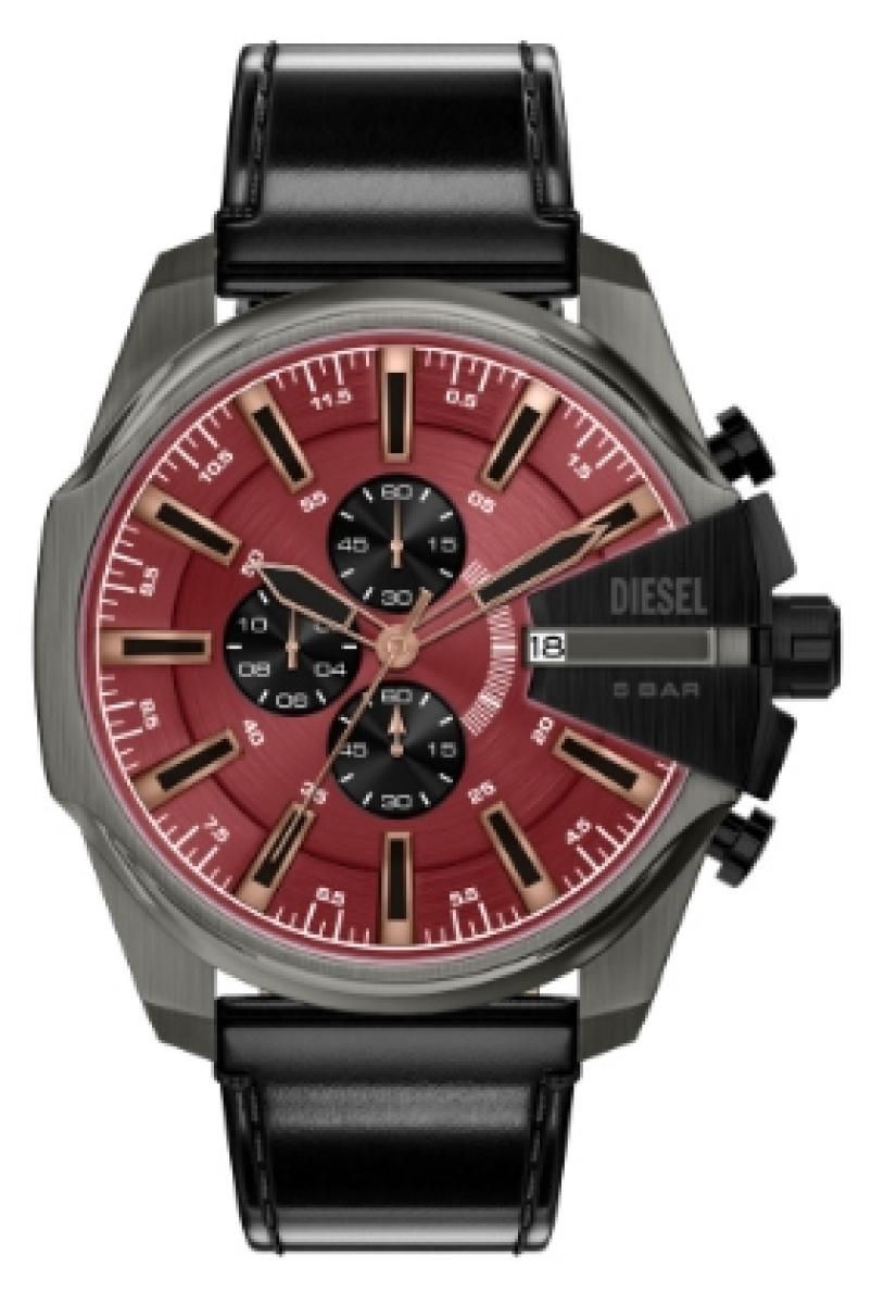 DIESEL Herren - Armbanduhr MEGA CHIEF SLIM DZ4714