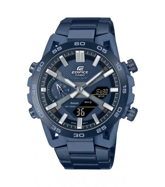 EDIFICE Herren - Armbanduhr Bluetooth ECB-2000CB-2AEF