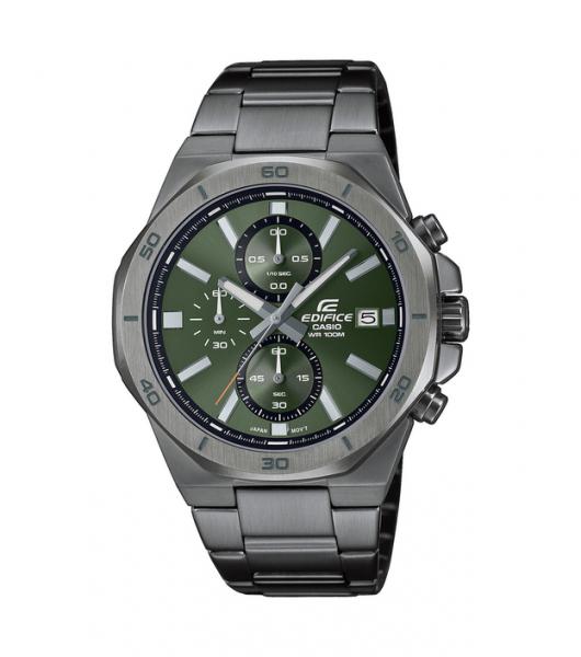 EDIFICE Herren - Armbanduhr Chronograph EFV-640DC-3AVUEF