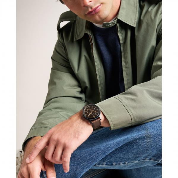 FOSSIL Herren - Armbanduhr Chronograph FS6138