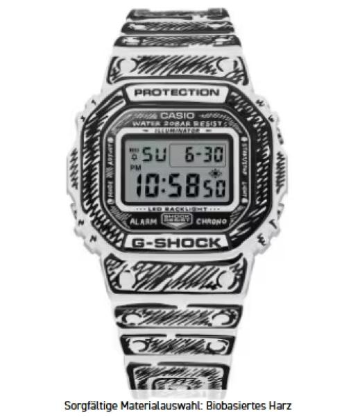 G-SHOCK Herren - Armbanduhr Casio x Joshua Vides DW-5600JV-7ER