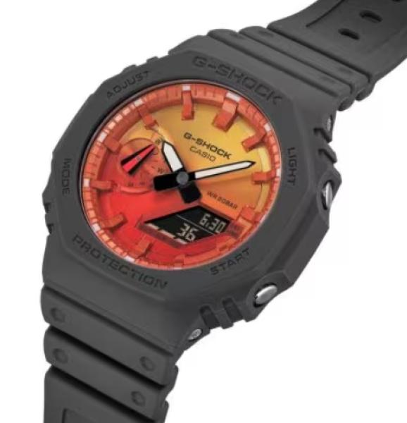 G-SHOCK Herren - Armbanduhr GA-2100FL-8AER