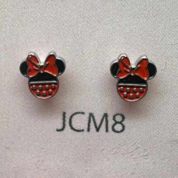 Disney Minnie Mouse rote Schleife mit Muster
